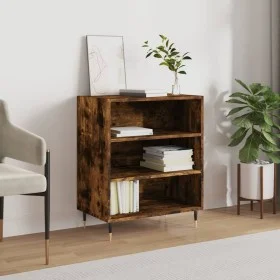 Aparador madera de ingeniería roble ahumado 57x35x70 cm de vidaXL, Aparadores - Ref: Foro24-827129, Precio: 49,26 €, Descuent...