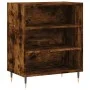 Aparador madera de ingeniería roble ahumado 57x35x70 cm de vidaXL, Aparadores - Ref: Foro24-827129, Precio: 49,26 €, Descuent...