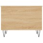 Mesa de centro madera contrachapada roble Sonoma 60x44,5x45 cm en Mesas de centro | Comprar online en Foru.es