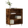 Aparador madera de ingeniería roble ahumado 57x35x70 cm de vidaXL, Aparadores - Ref: Foro24-827129, Precio: 49,88 €, Descuent...