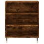 Aparador madera de ingeniería roble ahumado 57x35x70 cm de vidaXL, Aparadores - Ref: Foro24-827129, Precio: 49,88 €, Descuent...