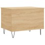 Mesa de centro madera contrachapada roble Sonoma 60x44,5x45 cm en Mesas de centro | Comprar online en Foru.es