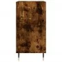 Aparador madera de ingeniería roble ahumado 57x35x70 cm de vidaXL, Aparadores - Ref: Foro24-827129, Precio: 49,26 €, Descuent...