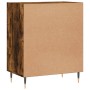 Aparador madera de ingeniería roble ahumado 57x35x70 cm de vidaXL, Aparadores - Ref: Foro24-827129, Precio: 49,88 €, Descuent...
