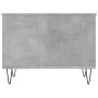 Mesa de centro madera contrachapada gris hormigón 60x44,5x45 cm en Mesas de centro | Comprar online en Foru.es