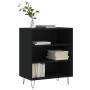 Aparador madera de ingeniería negro 57x35x70 cm de vidaXL, Aparadores - Ref: Foro24-827133, Precio: 50,31 €, Descuento: %