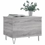 Mesa de centro madera contrachapada gris Sonoma 60x44,5x45 cm en Mesas de centro | Comprar online en Foru.es