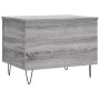 Mesa de centro madera contrachapada gris Sonoma 60x44,5x45 cm en Mesas de centro | Comprar online en Foru.es