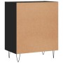 Aparador madera de ingeniería negro 57x35x70 cm de vidaXL, Aparadores - Ref: Foro24-827133, Precio: 50,31 €, Descuento: %