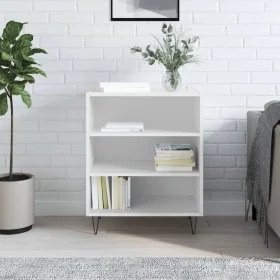 Aparador madera de ingeniería blanco brillante 57x35x70 cm de vidaXL, Aparadores - Ref: Foro24-827134, Precio: 52,31 €, Descu...