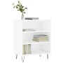 Aparador madera de ingeniería blanco brillante 57x35x70 cm de vidaXL, Aparadores - Ref: Foro24-827134, Precio: 52,94 €, Descu...