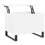 Mesa de centro madera contrachapada blanco 60x44,5x45 cm en Mesas de centro | Comprar online en Foru.es