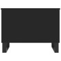Mesa de centro madera contrachapada negro 60x44,5x45 cm en Mesas de centro | Comprar online en Foru.es