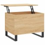 Mesa de centro madera contrachapada roble Sonoma 60x44,5x45 cm en Mesas de centro | Comprar online en Foru.es