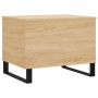 Mesa de centro madera contrachapada roble Sonoma 60x44,5x45 cm en Mesas de centro | Comprar online en Foru.es
