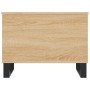 Mesa de centro madera contrachapada roble Sonoma 60x44,5x45 cm en Mesas de centro | Comprar online en Foru.es