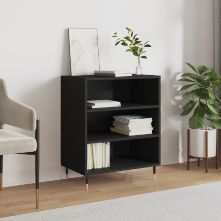 Aparador madera de ingeniería negro 57x35x70 cm de vidaXL, Aparadores - Ref: Foro24-827125, Precio: 51,75 €, Descuento: %
