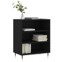 Aparador madera de ingeniería negro 57x35x70 cm de vidaXL, Aparadores - Ref: Foro24-827125, Precio: 51,75 €, Descuento: %
