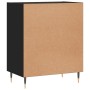 Aparador madera de ingeniería negro 57x35x70 cm de vidaXL, Aparadores - Ref: Foro24-827125, Precio: 51,75 €, Descuento: %