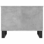 Mesa de centro madera contrachapada gris hormigón 60x44,5x45 cm en Mesas de centro | Comprar online en Foru.es