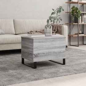 Mesa de centro madera contrachapada gris Sonoma 60x44,5x45 cm en Mesas de centro | Comprar online en Foru.es