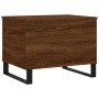 Mesa de centro madera contrachapada roble marrón 60x44,5x45 cm en Mesas de centro | Comprar online en Foru.es