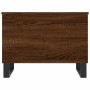 Mesa de centro madera contrachapada roble marrón 60x44,5x45 cm en Mesas de centro | Comprar online en Foru.es