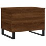 Mesa de centro madera contrachapada roble marrón 60x44,5x45 cm en Mesas de centro | Comprar online en Foru.es