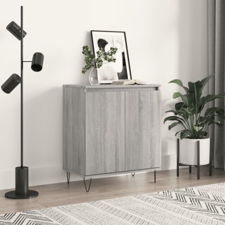 Aparador de madera contrachapada gris Sonoma 60x35x70 cm de vidaXL, Aparadores - Ref: Foro24-827162, Precio: 73,70 €, Descuen...