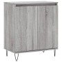 Aparador de madera contrachapada gris Sonoma 60x35x70 cm de vidaXL, Aparadores - Ref: Foro24-827162, Precio: 73,70 €, Descuen...