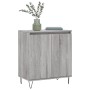 Aparador de madera contrachapada gris Sonoma 60x35x70 cm de vidaXL, Aparadores - Ref: Foro24-827162, Precio: 73,70 €, Descuen...