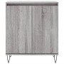 Aparador de madera contrachapada gris Sonoma 60x35x70 cm de vidaXL, Aparadores - Ref: Foro24-827162, Precio: 73,70 €, Descuen...