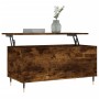 Mesa de centro madera contrachapada roble ahumado 90x44,5x45 cm en Mesas de centro | Comprar online en Foru.es