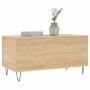 Mesa de centro madera contrachapada roble Sonoma 90x44,5x45 cm en Mesas de centro | Comprar online en Foru.es