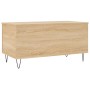 Mesa de centro madera contrachapada roble Sonoma 90x44,5x45 cm en Mesas de centro | Comprar online en Foru.es