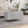 Mesa de centro madera contrachapada gris hormigón 90x44,5x45 cm en Mesas de centro | Comprar online en Foru.es