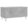 Mesa de centro madera contrachapada gris hormigón 90x44,5x45 cm en Mesas de centro | Comprar online en Foru.es