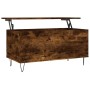 Mesa de centro madera contrachapada roble ahumado 90x44,5x45 cm en Mesas de centro | Comprar online en Foru.es