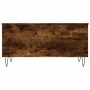 Mesa de centro madera contrachapada roble ahumado 90x44,5x45 cm en Mesas de centro | Comprar online en Foru.es