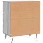 Aparador de madera contrachapada gris Sonoma 60x35x70 cm de vidaXL, Aparadores - Ref: Foro24-827186, Precio: 77,51 €, Descuen...