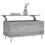 Mesa de centro madera contrachapada gris Sonoma 90x44,5x45 cm en Mesas de centro | Comprar online en Foru.es
