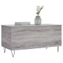 Mesa de centro madera contrachapada gris Sonoma 90x44,5x45 cm en Mesas de centro | Comprar online en Foru.es