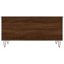 Mesa de centro madera contrachapada roble marrón 90x44,5x45 cm en Mesas de centro | Comprar online en Foru.es
