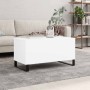 Mesa de centro madera contrachapada blanco 90x44,5x45 cm en Mesas de centro | Comprar online en Foru.es