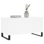 Mesa de centro madera contrachapada blanco 90x44,5x45 cm en Mesas de centro | Comprar online en Foru.es