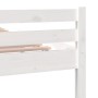 Estructura de cama madera maciza blanco Supe King 180x200 cm de vidaXL, Camas y somieres - Ref: Foro24-814835, Precio: 131,90...