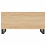 Mesa de centro madera contrachapada roble Sonoma 90x44,5x45 cm en Mesas de centro | Comprar online en Foru.es