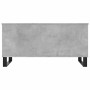 Mesa de centro madera contrachapada gris hormigón 90x44,5x45 cm en Mesas de centro | Comprar online en Foru.es