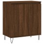 Aparador madera contrachapada marrón roble 60x35x70 cm de vidaXL, Aparadores - Ref: Foro24-827163, Precio: 68,56 €, Descuento: %