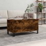 Mesa de centro madera contrachapada roble ahumado 90x44,5x45 cm en Mesas de centro | Comprar online en Foru.es